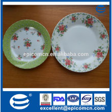 Placas de lanche de cerâmica da Polónia, porcelana fina